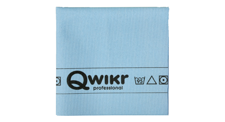 Qwikr, microvezeldoek, 40x32cm, blauw (50 stuks)