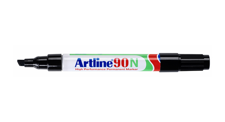 Viltstift artline 90 perm schuin 2-2.5mm zw