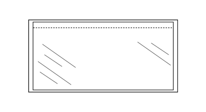 Paklijstenenvelop quantore 225x115mm
