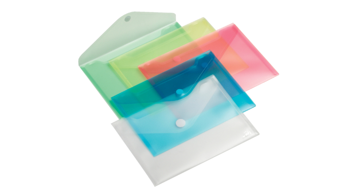 Enveloptas hfp dwars a5 blauw