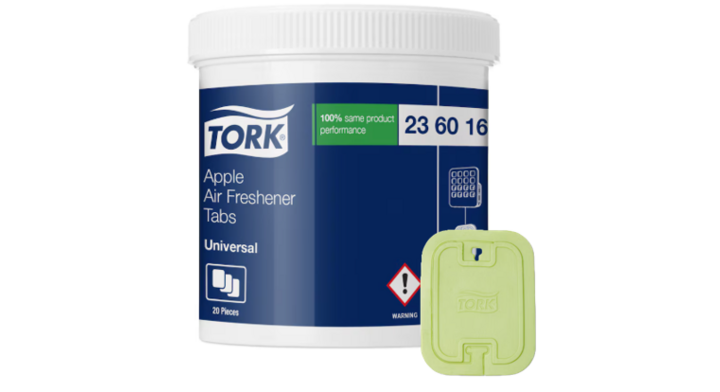 Tork Universal | Luchtverfrisser Schijf | Appel | A2 | 236016 (80 stuks)