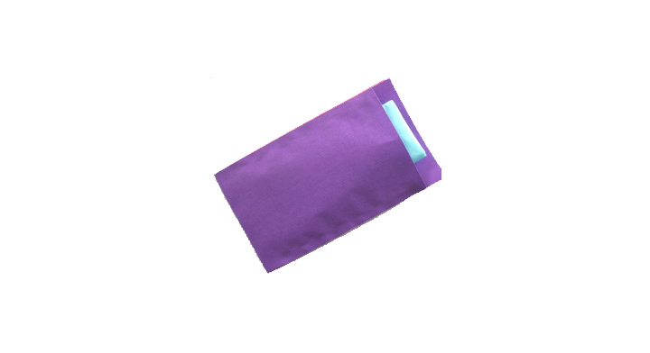 Zakje 7x13cm 1714 Purple Ds/250