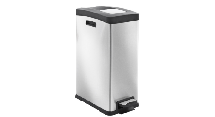 Rejoice EKO, pedaalemmer, 30 liter, mat RVS, VB 923800
