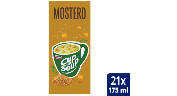 Cup-a-Soup, soep, 175ml, mosterd (21 zakjes)