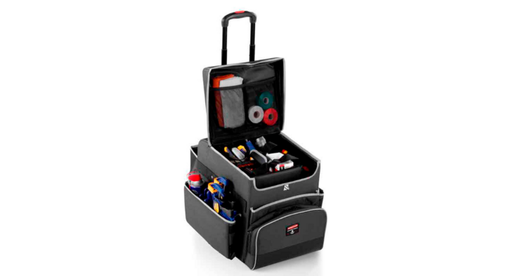 Rubbermaid, Quick Cart klein, donkergrijs, VB 223606