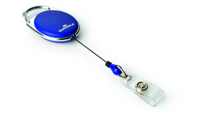 Afrolmechanisme Durable Style | drukknopsluiting | blauw (832407)