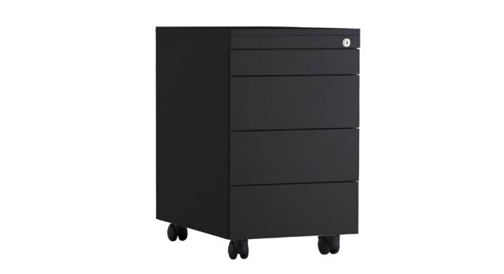 Ladeblok YKG Plus 62x39x80cm zwart cilinderslot