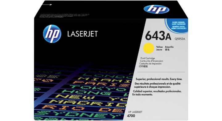 Tonercartridge hp q5952a geel