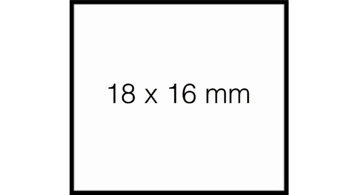 Prijsetiket duo 16 afneembaar tbv pb216 16x18mm