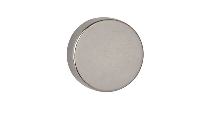 Magneet maul neodymium rond 15x5mm 4.5kg 10st