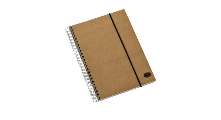 Notitieboek multo kraft a5 140blz spiraal lijn(3005731603)