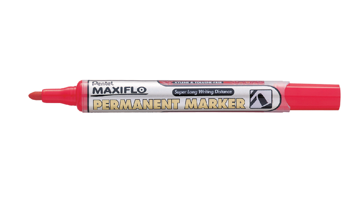 Viltstift pentel nlf50 maxiflo rond 1.5-3mm rd
