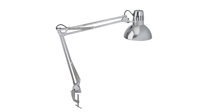 Bureaulamp maul study met tafelklem chroom(8230796)