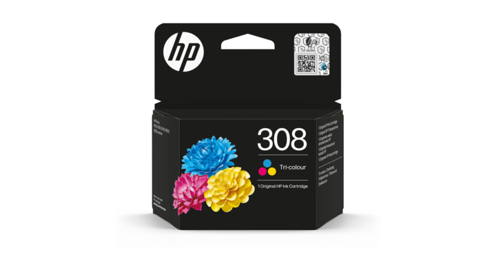 Inktcartridge hp 7fp20ue 308 3 kleuren(7fp20ue)