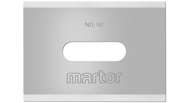 Reservemes martor rechthoekig nr. 92(92.66)