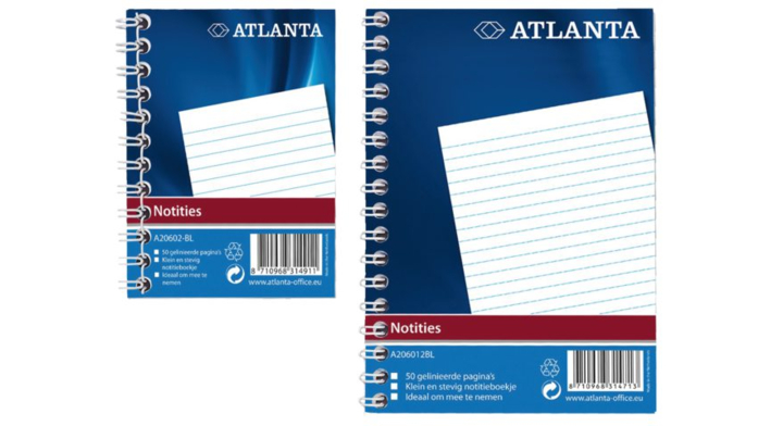 Notitieboek a2060-2 103x74mm 50blad
