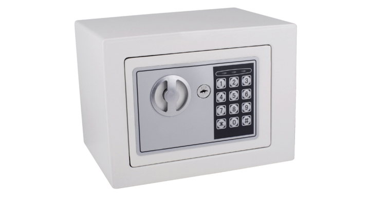 Kluis pavo mini 230x170x170mm elektronisch wit(8004690)