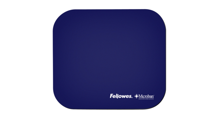 Fellowes Microban, muismat, antibacterieel, blauw, 5933805