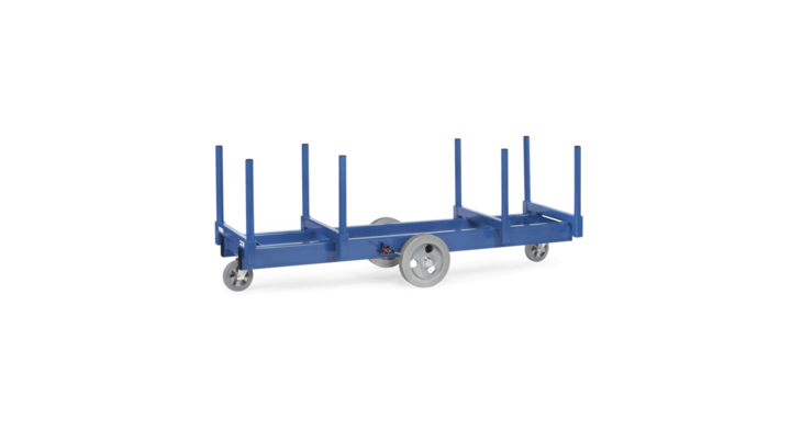 Langmateriaal wagen, 2500x700x920 mm Draagverm. 3000kg