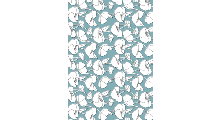 Cadeaupapier, 50cm x 200m, K601850/1, Air Blue