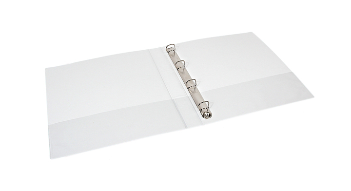 Presentatieringband quantore a4+ d-4r 20mm wit(51841quan)