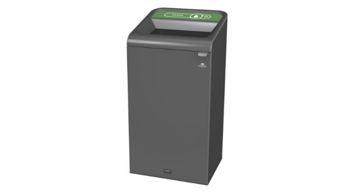 Rubbermaid Configure, modulaire afvalscheidingsbak, 87 liter, VB 501067 | glas Walonisch