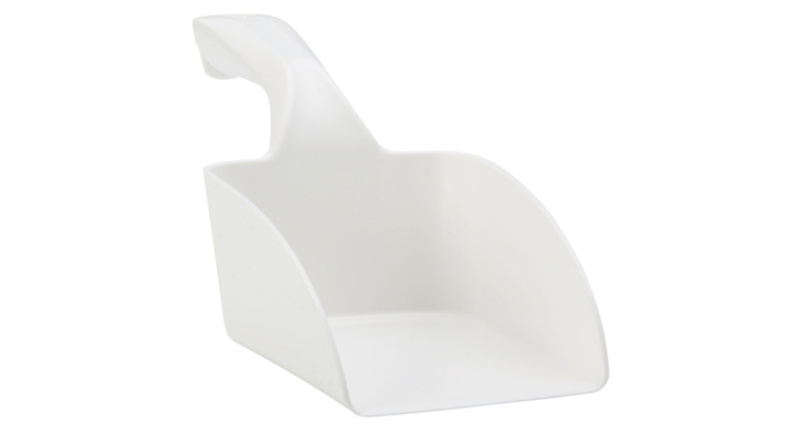 Vikan, handschep recht, 34x12x11cm, 1 liter, wit, 56755 (1 stuk)