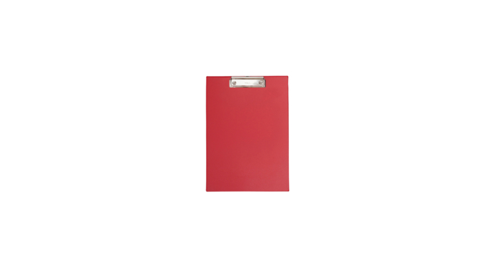 Klembord maulpoly a4 staand pp-folie rood(2337025)