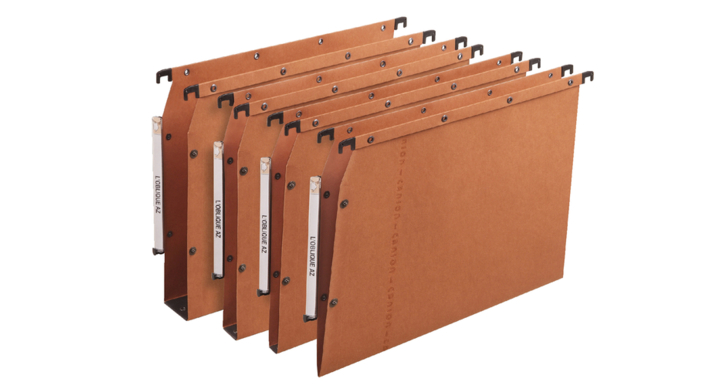 Hangmap oblique azv lat fo u-bodem 30mm oranje