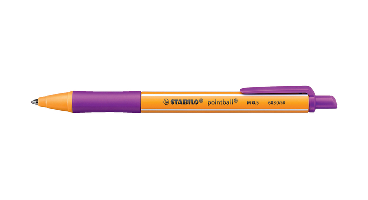 Balpen stabilo pointball lila(6030/58)