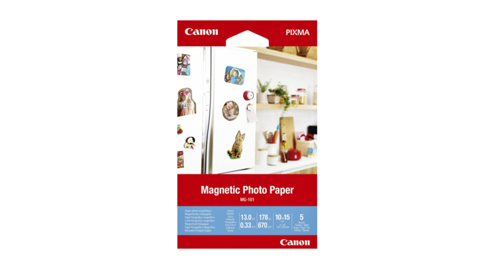 Fotopapier canon mg-101 magnetisch 10x15cm(3345257)