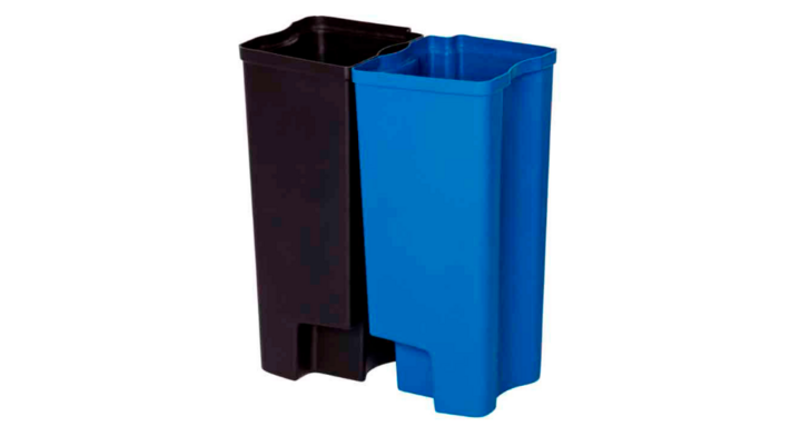 Rubbermaid, recycle binnenbaken, 2x15 liter, VB 224948