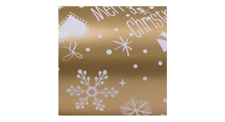 Kerst, cadeauzakje, Merry Christmas, Gold 12x19cm (200 st)