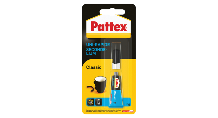 Secondenlijm pattex tube 3gr