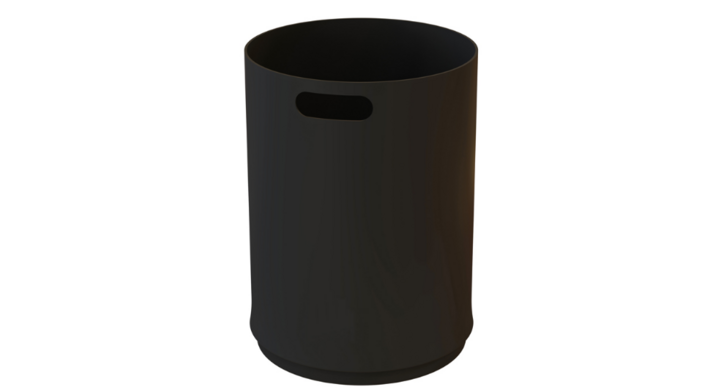 Ecoace Basis, afvalscheidingsbak, 52 liter, zwart, VB 719273