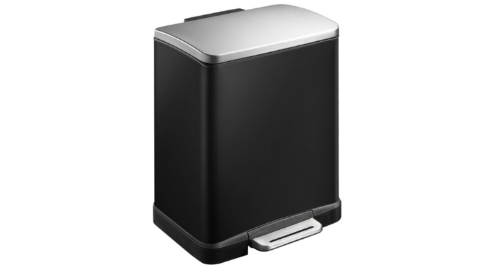 E-Cube EKO, pedaalemmer, 20 liter, zwart, VB 926820