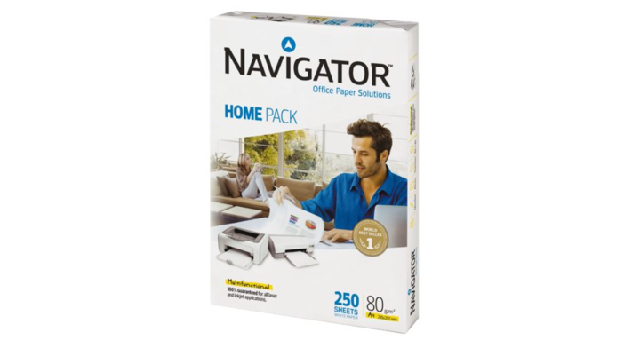 Kopieerpapier navigator homepack a4 80gr wit(homepack)