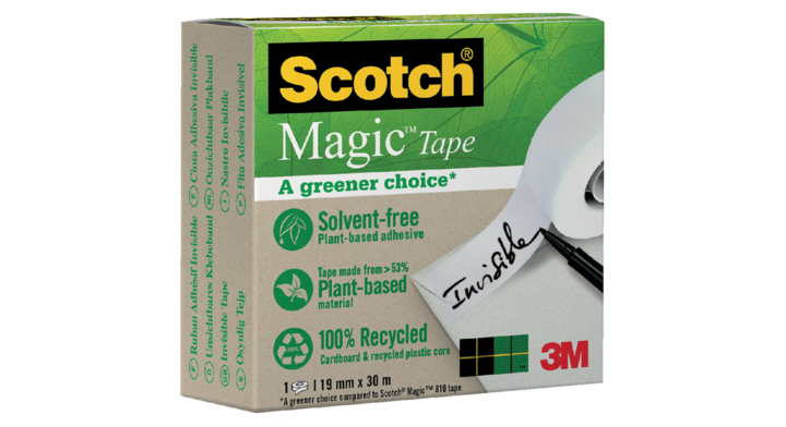 Plakband 3m scotch 900 19mmx30m magic onzichtbaar(9001930)