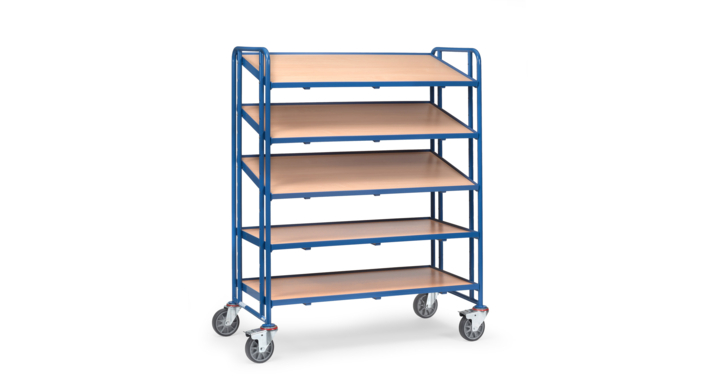 Eurobakkenwagen met legbord, 1250x610mm