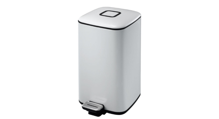 Eko, Regent pedaalemmer, 12 liter, wit, VB 938812