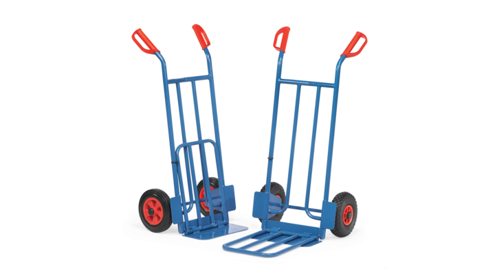 Steekwagens opklapbaar, Draagverm. 250kg Rubber banden