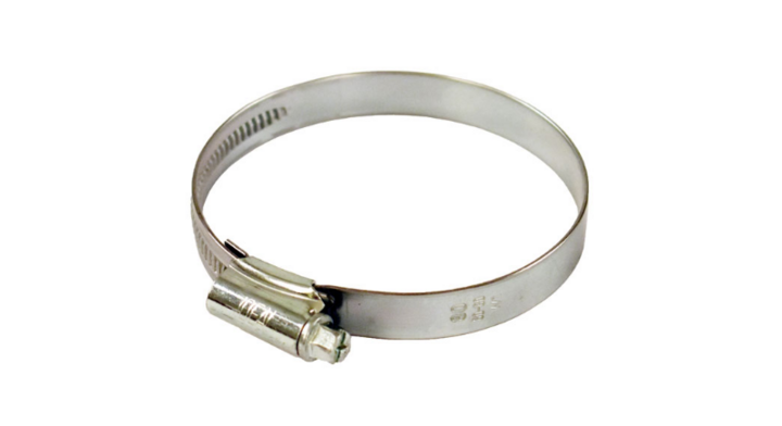 Spanring voor afvalbak en/of buispaal, 80 mm