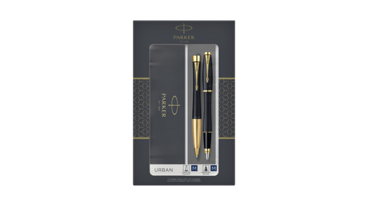 Balpen en vulpen parker urban muted black gt(2093381)