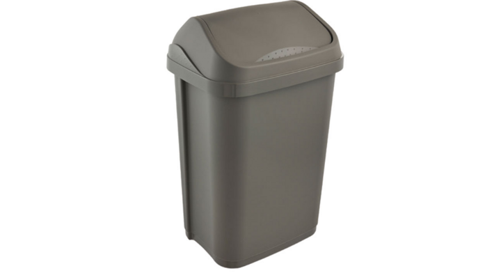 Swantje Eco Line, swingafvalbak, 25 liter, grijs, VB 065091