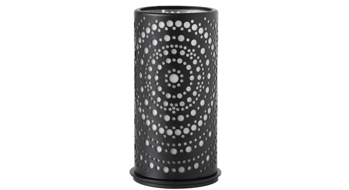 Duni | LED Lamphouder | 140x75mm | Kandelaar Billy Black | 171487 (4 stuks)