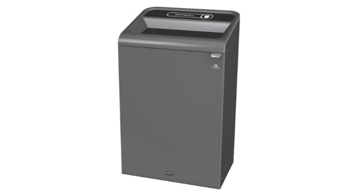 Rubbermaid Configure, modulaire afvalscheidingsbak, 125 liter, VB 500343 | restafval Duits