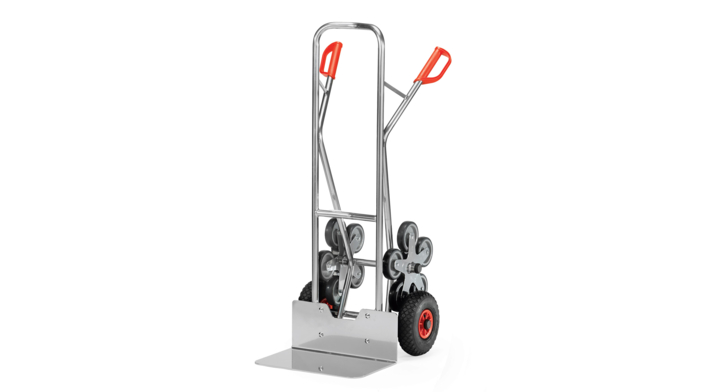 Trappensteekwagen, 300x480mm Draagverm. 200kg Luchtbanden