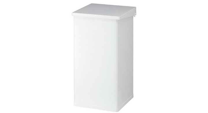 Carro-Lift, afvalbak met demper, 55 liter, wit, VB 709748