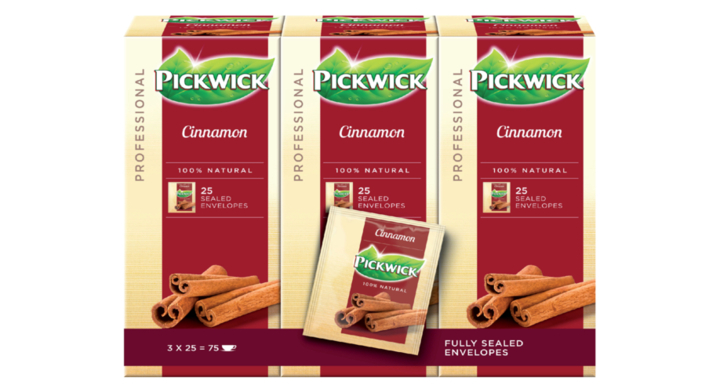 Pickwick Professional, thee, 1.6 gram, kaneel, 4016828 (25 stuks)