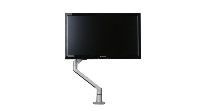 Filex, Chicago enkel monitorarm HD (7-16 kg), zilver